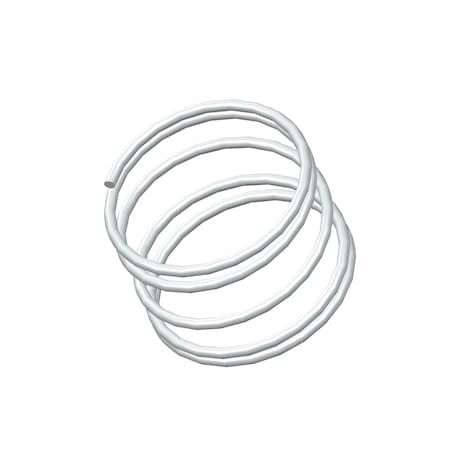 Approved Vendor Compression Spring, O= .500, L= .38, W= .026 G909975789